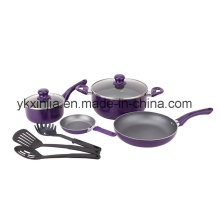 Ustensiles de cuisine 9 PCS Aluminium Cookware Set